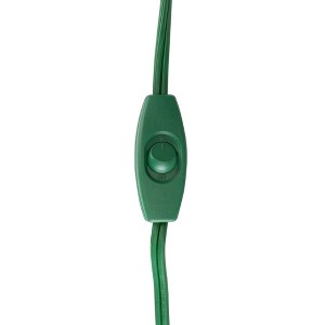 Northlight Indoor Extension Power Cord with 9-Outlets and Safety Locks - 9' - Green - 1 of 4