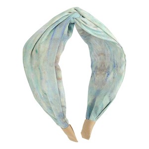 Unique Bargains Women's Wide Tie Printed Headbands 1 Pc - 1 of 4
