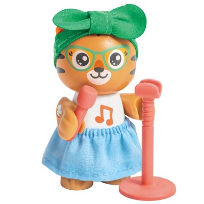 Milo & Melody Eco-Friendly Tiger Figurines with Upcycled Instruments
