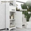 Resenkos Bathroom Cabinet, Narrow Storage Unit, Floor Cabinet for Bathroom, Living Room, Entryway, - 2 of 4