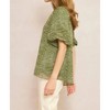 Women's Bubble Sleeve V-Neck Top - entro - 3 of 4