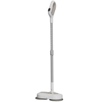 Impecca Cordless Spinning Mop with Dual Motor and LED Headlights, 3-set of spin mops Included