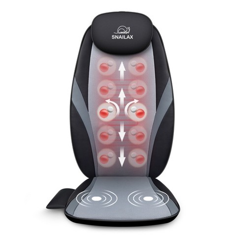 Shiatsu Massage Chair Pad  Order a 3D/2D Back Chair Massager Pad