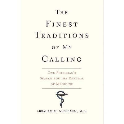  The Finest Traditions of My Calling - by  Abraham M Nussbaum (Paperback) 