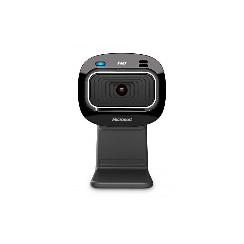 Microsoft LifeCam HD-3000 Webcam - 30 fps - USB 2.0 - 1280 x 720 Video - CMOS Sensor - Fixed Focus - Widescreen - Microphone, 1 of 3