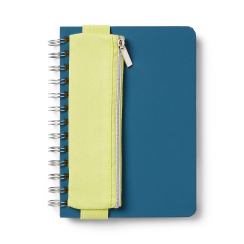 Spiral College Ruled Journal With Pouch Blue Up up 5x7 Hard Cover 96 Pages Lined Paper Spiral Binding Target