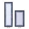 Torrent Collection 2 Piece 100% Soft Cotton Tufted Weave Bath Rug Set, Ombre Pattern, Super Soft & Absorbent, Machine Washable Bathroom Mats - 2 of 4
