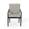 Christopher Knight Home San Diego Outdoor Aluminum Dining Chairs with Cushions (Set of 2) - 4 of 4