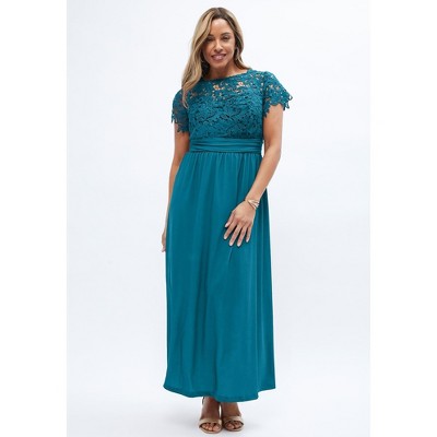 Jessica London Lace Maxi Dress