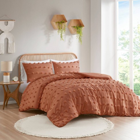 Target burnt orange deals comforter