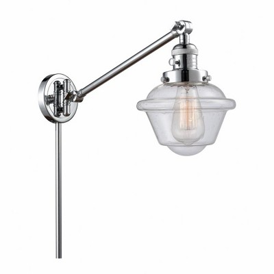 Oxford - 1 Light Swing Arm Wall Sconce In Traditional Style-25 Inches Tall and 8 Inches Wide