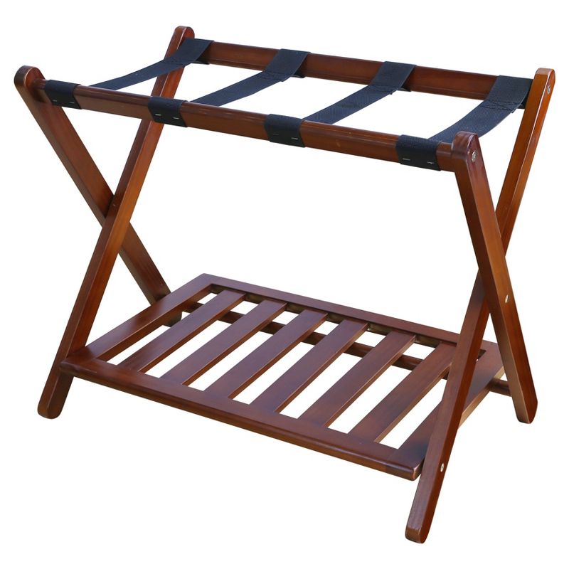 Luggage Rack with Shelf - Flora Home, 1 of 9