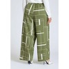 ELOQUII Women's Plus Size Pull On Printed Wide Leg Pant - 4 of 4