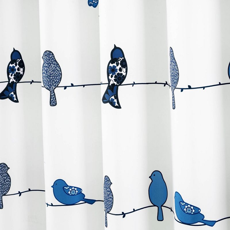 Rowley Birds Shower Curtain - Lush Décor, 6 of 10