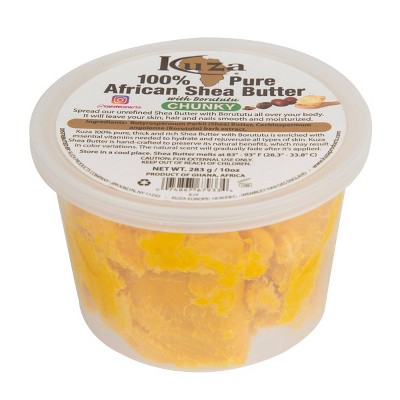 Kuza African Shea Butter - Chunky Yellow - 10oz