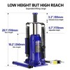 20 Ton Pneumatic Air Bottle Jack With Manual Hand Pump Air Hydraulic Jack For Heavy Duty Auto Trucks - 3 of 4