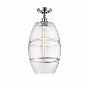 Vaz - 1 Light Semi-Flush Mount In Industrial Style-19.75 Inches Tall and 10 Inches Wide - 1 of 1