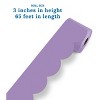 Carson Dellosa Education 65' Lilac Rolled Scalloped Bulletin Board Borders (1 roll) - 3 of 4