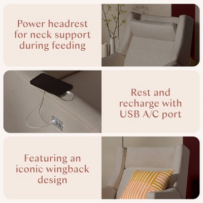 Beach Eco-Weave Swivel Recliner with Adjustable Headrest
