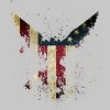 Men's Design By Humans M'erica Eagle By designpro44 T-Shirt - 2 of 4