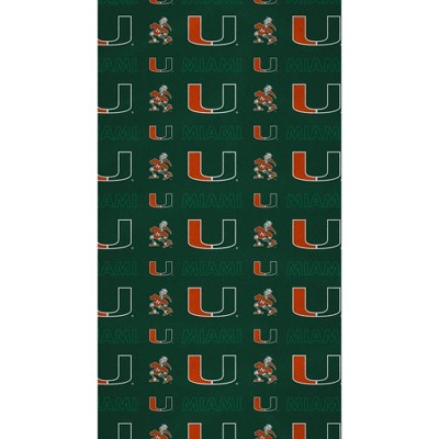 NCAA Miami Hurricanes 40"x72" Beach Towel