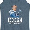 Women's - Avatar: The Last Airbender - Sokka Nope Graphic Racerback Tank - 2 of 4