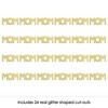 Big Dot of Happiness Gold Glitter Mom - No-Mess Real Gold Glitter Cut-Outs - Mother's Day Confetti - Set of 24 - 2 of 4