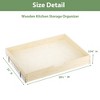 Pull Out Cabinet Organizer, Pull Out Shelves with Full Extension Rail Slides with U-Bracket, Pull Out Shelves for Kitchen Cabinets with Soft Close - 2 of 4