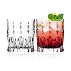 Barski Double Old Fashioned Tumbler Whiskey Glasses, Made with Fine European Craftmanship, Dishwasher Safe, 10.5 oz - 2 PK - 1 of 4