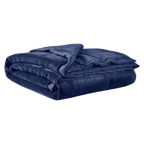 Navy blue blanket discount king