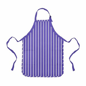 Dalix Waist Aprons Commercial Restaurant Home Bib Spun Poly Cotton Kitchen (3 Pockets) - 1 of 4