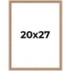 PosterPalooza | Deco Brown Picture Frame - UV Acrylic, Foam Board Backing, Hanging Hardware - 2 of 4