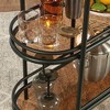 Maliang Bar Cart with 3-Tier - 4 of 4