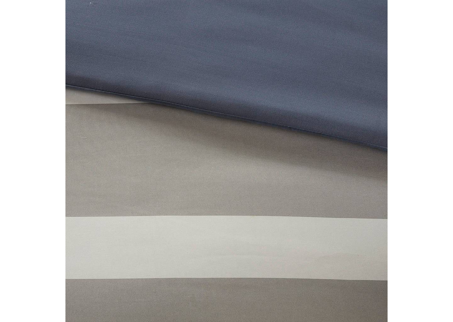 Постельное бельё Intelligent Design Eddie Full 8pc Complete Bed Set, Including Sheets Blue/Gray: Microfiber, Hypoallergenic, Oeko-Tex Certified, цвет: Синий — фото 7