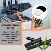 Nispira FDM2201BR Charcoal Oil Vapor Air Fryer Replacement Filters for OVENTE 2 Liter Electric Deep Fryer, 3 Pack - 4 of 4