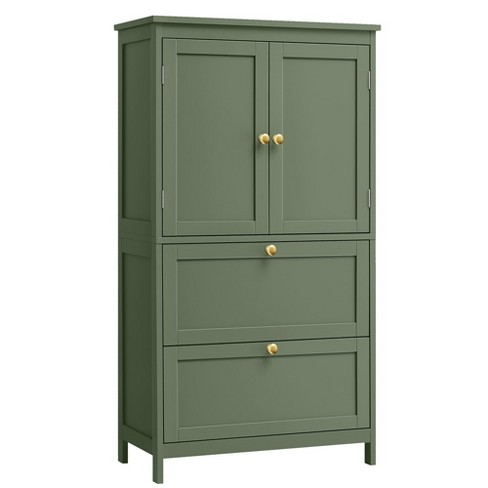 Vasagle Bathroom Floor Storage Cabinet, Bathroom Storage Unit ...