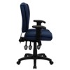 Emma and Oliver Mid-Back Multifunction Pillow Top Swivel Ergonomic Task Office Chair with Arms - 3 of 4
