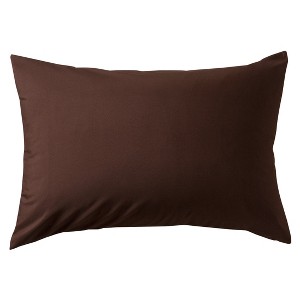 Brown Solid Pillow Sham (Standard) - Room Essentials