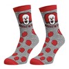 Horror Themed Men's It Nightmare On Elm Street Friday The 13th 3-Pack Crew Socks - 2 of 4