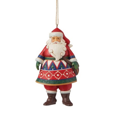 Jim Shore 5.0" Lapland Santa Chistmas Claus  -  Tree Ornaments