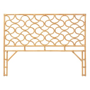 bali & pari Kalcya Rattan Standalone Headboard Light - 1 of 4