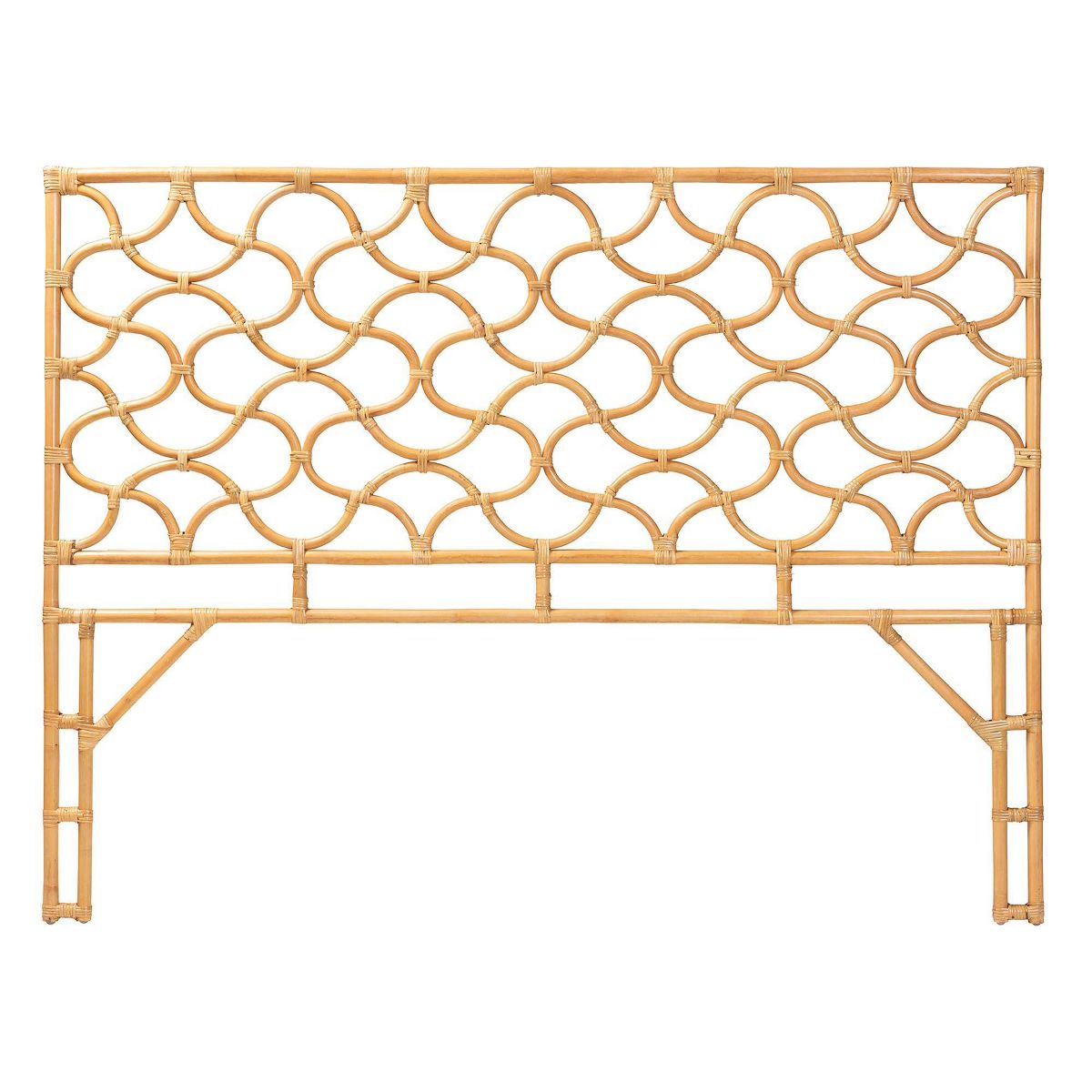 bali & pari Kalcya Rattan Standalone Headboard Light - thumbnail 8