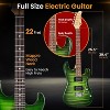 Pyle 6-String Electric Guitar Kit with 10W Amplifier & Accessories - 3 of 4