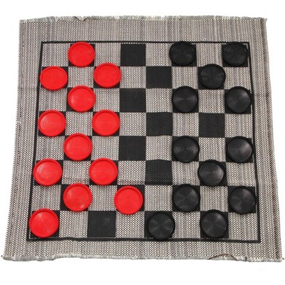 Jumbo Checker Rug Game