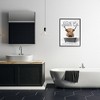 Stupell Industries Highland Cow Bubble Bath Black Framed Giclee Art - 2 of 4