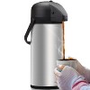 Vondior Airpot Coffee Dispenser with Pump - Insulated Stainless Steel Thermal Beverage Dispenser - 2 of 4