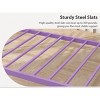 Metal Twin DayBed, Sofa Beds with Steel Slat Support and Headboard, Space-Saving£¬No Box Spring Needed, for Apartment,Living Room, Small Spaces - 4 of 4