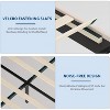 TackView Upholstered Bed Frame with Adjustable Headboard and Footboard, Wooden Slats Support, No Box Spring Needed - 4 of 4