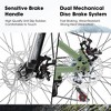 Mountain Bike 24 Inch Wheels, 21-Speed Mens Womens Trail Commuter City Mountain Bike - 3 of 4