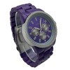 Olivia Pratt Purple with Rhinestones Details Women Watch - 2 of 3
